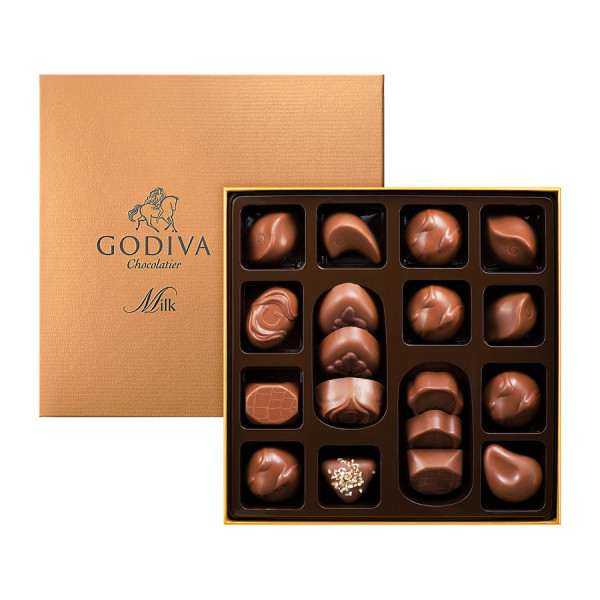 Godiva Connoisseur Milk Chocolate, 18 Pieces Godiva Connoisseur Milk Chocolate, 18 Pieces
