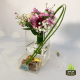 LU’CHOCO Chocolate Acrylic Box with flowers 2 LU’CHOCO Chocolate Acrylic Box with flowers 2