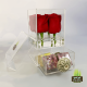 LU’CHOCO Chocolate Acrylic Box with flowers 3 LU’CHOCO Chocolate Acrylic Box with flowers 3